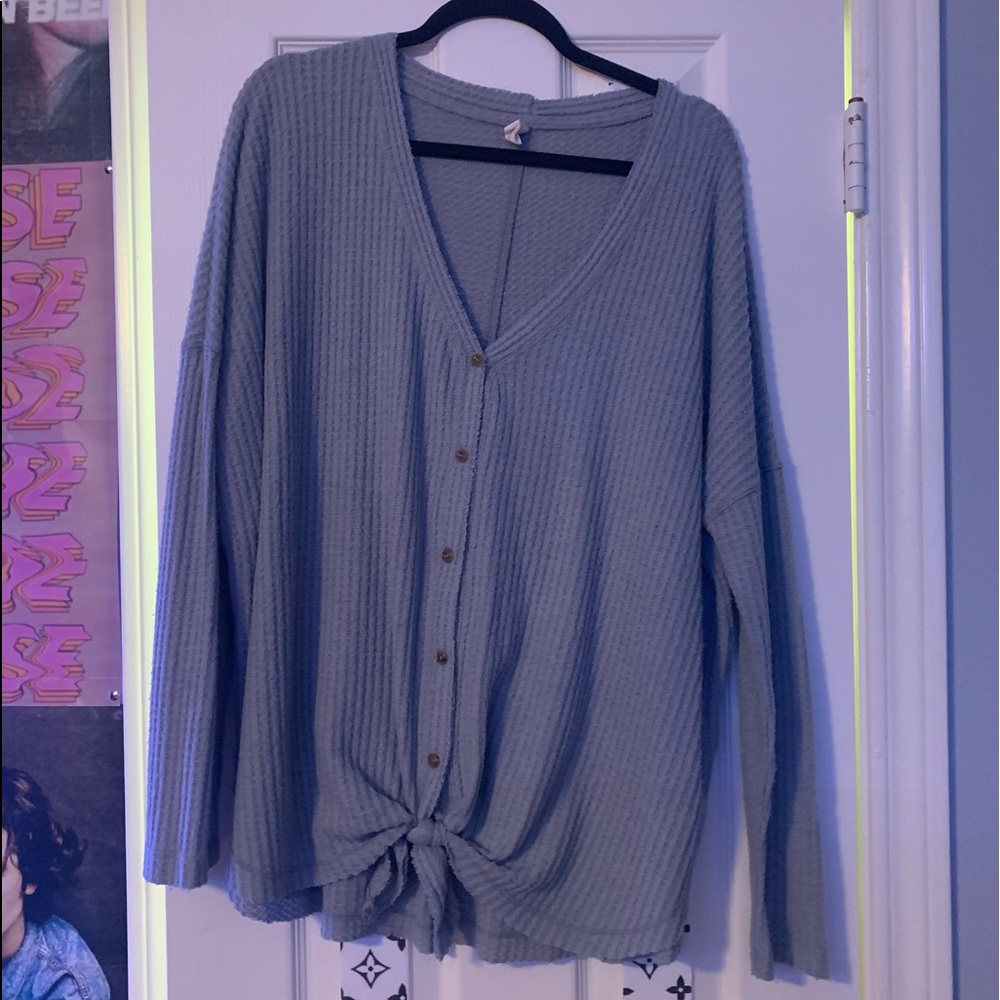 Oversized Lightweight Sweater - image 1